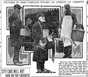 street -familiar figures Dec. 21, 1912