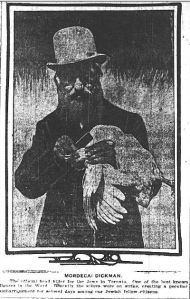 Ward -Mordecai Dickman June 21, 1913 Toronto Star Weekly