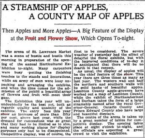 A STEAMSHIP OF APPLES, A COUNTY MAP OF APPLES Nov. 14, 1911 p. 7