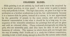 Coloured Slides the Art of Projection p. 145