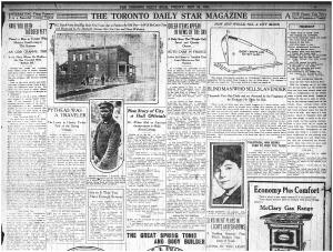 tattoo- May 23, 1913 Toronto Daily Star Magazine cover-page-001