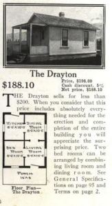 Aladdin home 1916 catalogue The Drayton