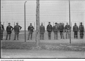 German prisoners of war in CNE compound b