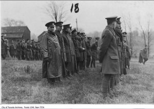 P.S.I. officers of staff, Cedarvale 1915