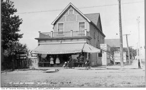 St. Clair widening Nairn avenue 1911