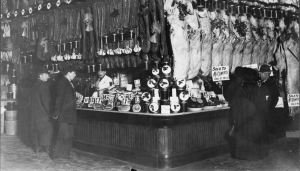 William Davies stall St. Lawrence market ca. 1911