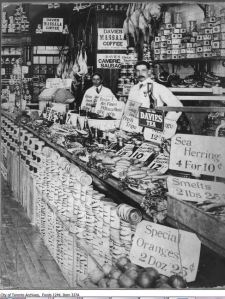 William Davies store interiour ca. 1908