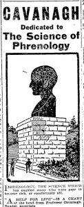 B. Cavanagh, Star April 10, 1915 p. 19
