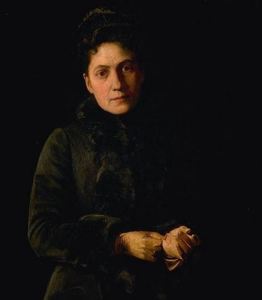 George A. Reid, Portrait of Mary Hiester Reid (1885)