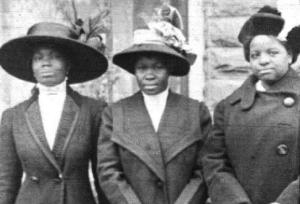 71.22 Negro women female help outside Ontario House-crop 1