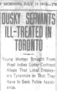 Dusky Servants, World July 15, 1910 p. 1 headline crop-page-001 (1)