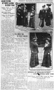 white slavery and National Council of Women Star May 8, 1913 p5-page-001