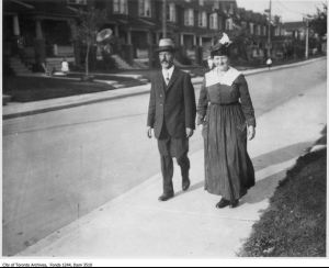 William James Sr. and wife Clara ca. 1911